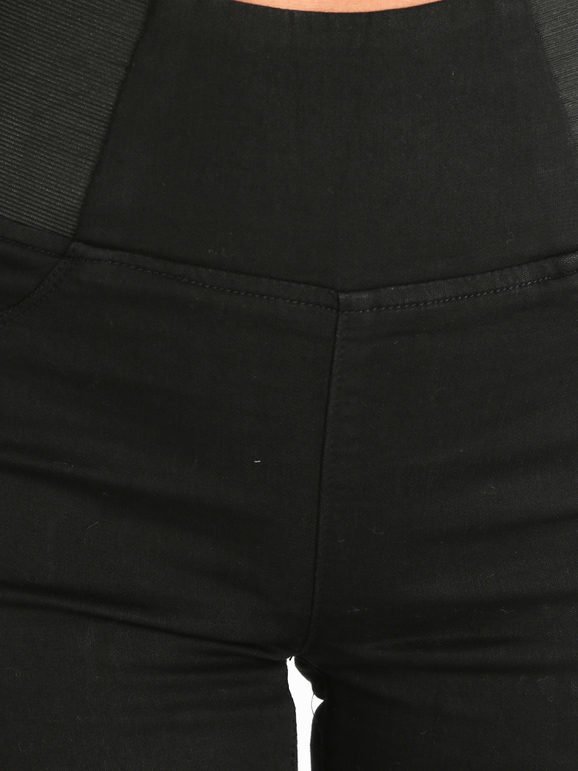 Jeggings donna push up vita alta