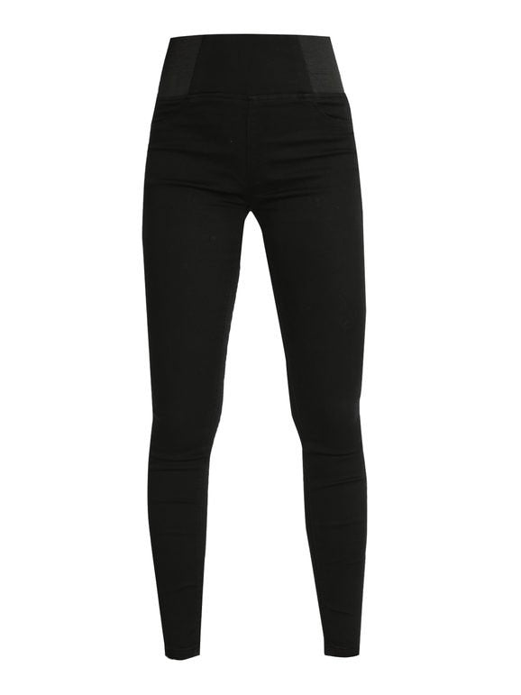 Jeggings donna push up vita alta